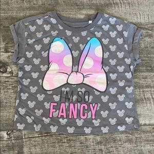 🔴Disney Minnie Mouse size M girl top